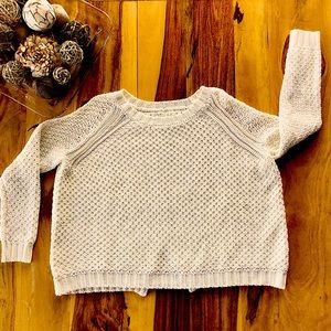 Comfy/Casual -SM- Baggy Cream Sweater